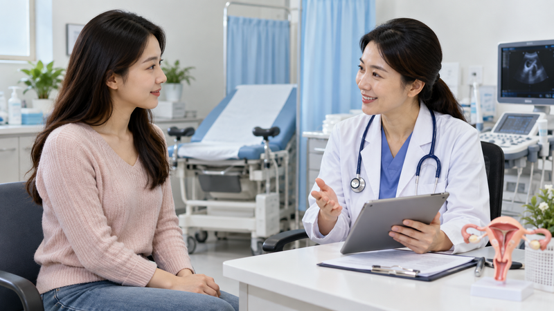 Màu kinh bất thường kéo dài nên được thăm khám phụ khoa sớm