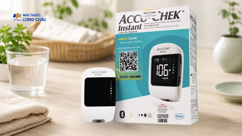 Máy đo đường huyết MediUsa GM3300 hỗ trợ theo dõi, kiểm soát lượng đường trong máu