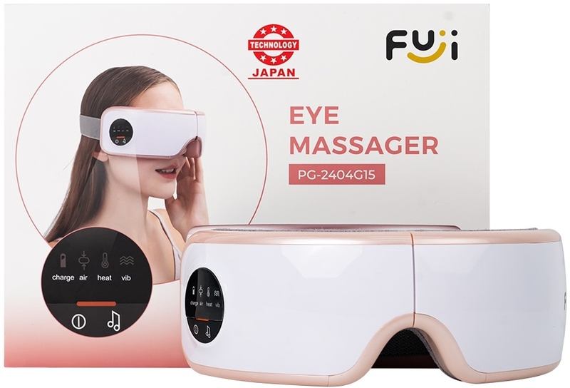Máy mát xa mắt Fuji PG-2404G15 không dây giúp cải thiện khuyết điểm vùng da mắt 4