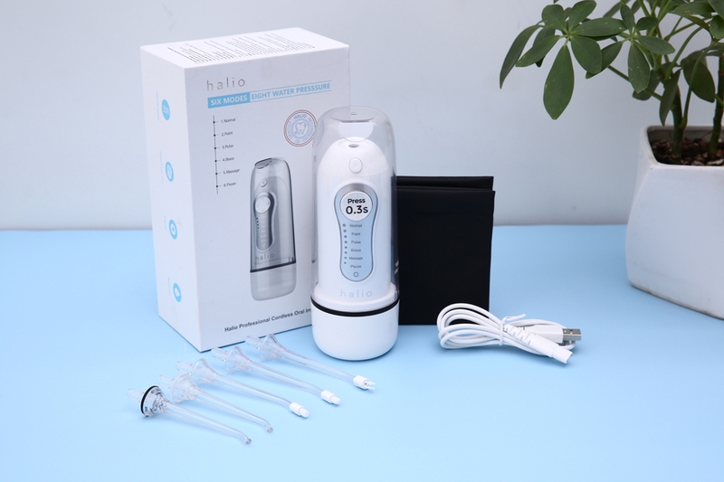 Chính sách bảo hành máy tăm nước cầm tay Halio Professional Cordless Oral Irrigator 4