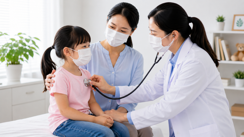 Đưa trẻ đến cơ sở y tế khi xuất hiện dấu hiệu bất thường