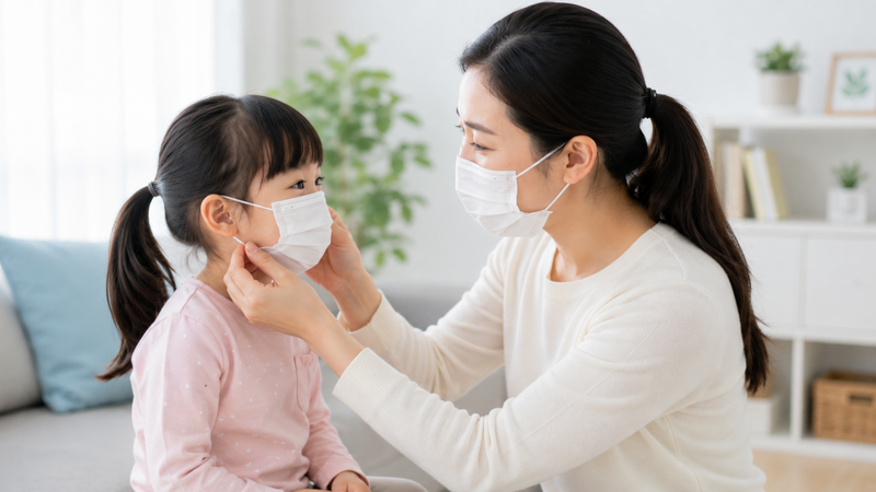 Hạn chế tiếp xúc gần để giảm nguy cơ lây bệnh cho trẻ