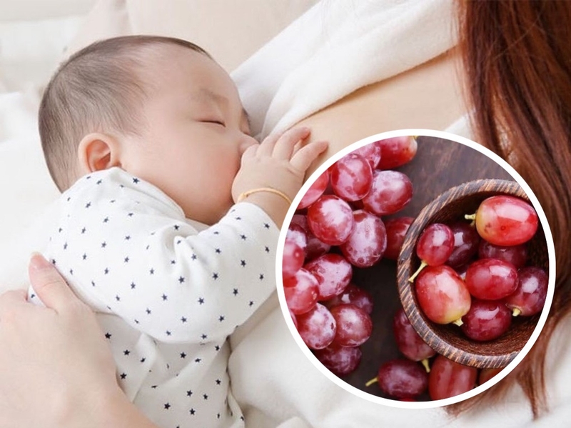 Mẹ bỉm sau sinh ăn nho được không? Sau sinh ăn nho cần lưu ý điều gì? 2