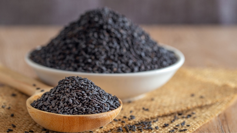 Dùng mè đen lượng phù hợp giúp chăm sóc sức khỏe hiệu quả