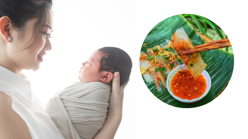 Mẹ sau sinh ăn bánh bột lọc được không? Khi nào ăn được? 2