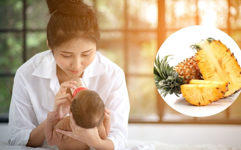 Mẹ sau sinh ăn dứa có mất sữa không? Những lưu ý các mẹ cần biết khi ăn dứa 2