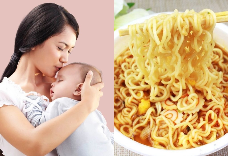 Mẹ sau sinh ăn mì gói được không? Tác hại của mì gói mẹ cần biết 3