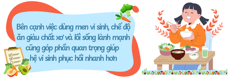 Men vi sinh: Bí quyết phục hồi đường ruột trong và sau khi dùng kháng sinh 9