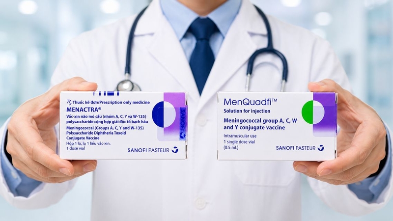 MenQuadfi và Menactra đều giúp phòng ngừa bệnh do não mô cầu nhóm A, C, W, Y