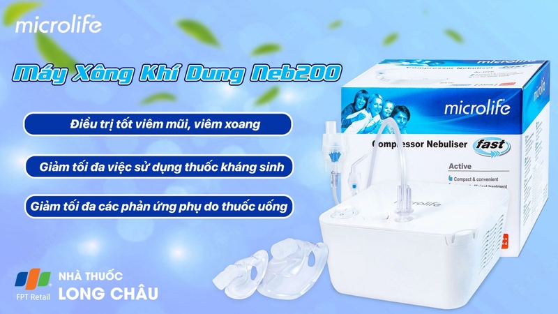 Máy xông khí dung Microlife NEB200