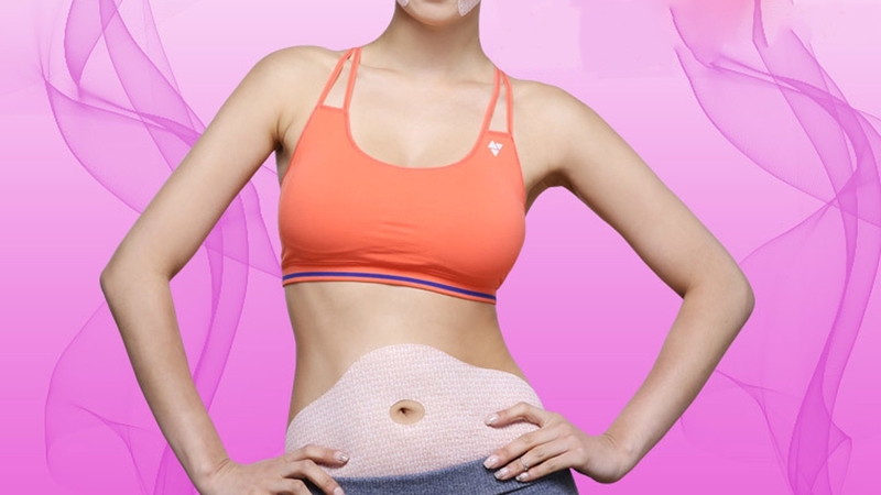 Miếng dán giảm cân hoàn toàn an toàn và có hiệu quả nhất định trong việc hỗ trợ giảm mỡ bụng