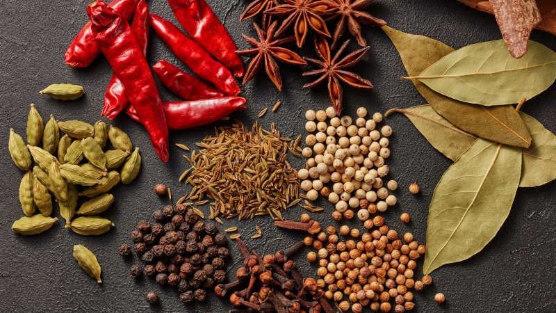 Hạn chế gia vị có mùi hương nồng