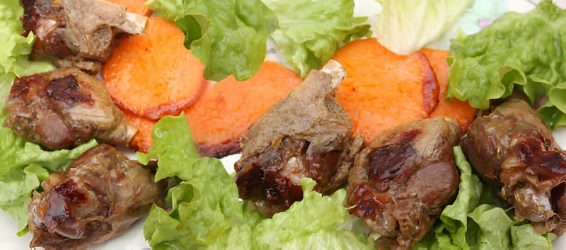 Món ăn thịt vịt kỵ với rau gì?-2