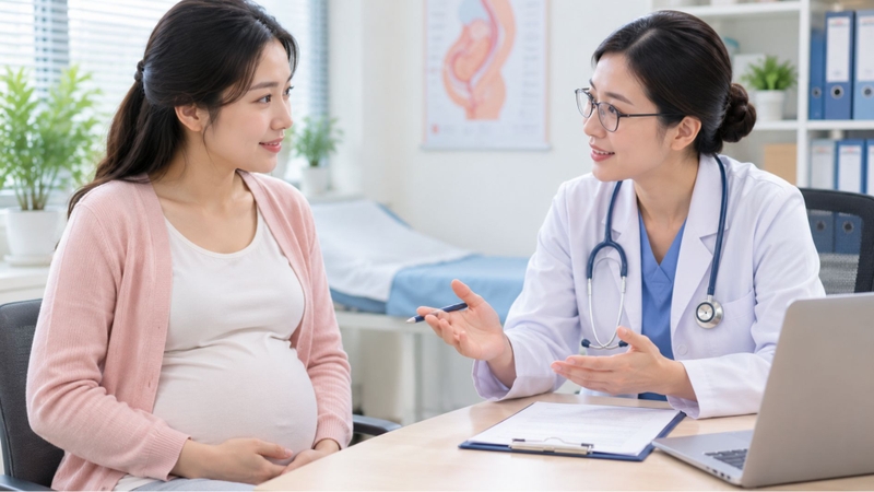 Mẹ bầu nên tham khảo ý kiến bác sĩ trước khi bắt đầu chương trình tập luyện