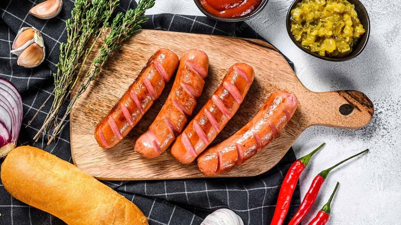 1 cái xúc xích bao nhiêu calo 1