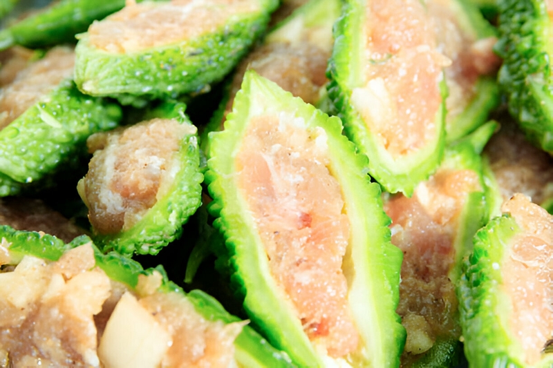 Một phần khổ qua nhồi thịt bao nhiêu calo?-3