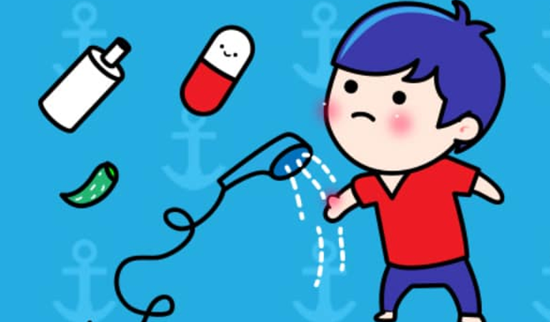 Tư vấn của bác sĩ có thể sử dụng thuốc giảm đau khi trẻ bị bỏng