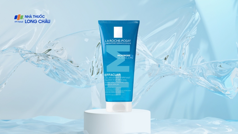 La Roche-Posay Effaclar là một trong những sữa rửa mặt làm sạch sâu cho làn da dầu và dễ nổi mụn