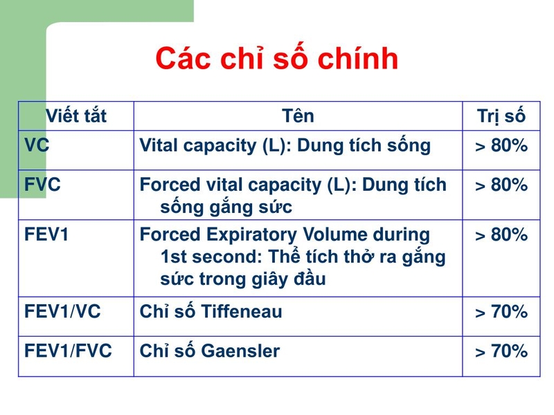 Một số thông tin về phương pháp thăm dò thông khí phổi 1