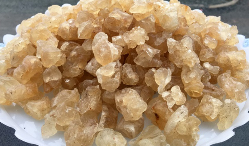 Mủ trôm có màu trắng đục