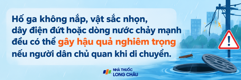 Tai nạn thường xảy ra vì những vật bị che khuất dưới mặt nước