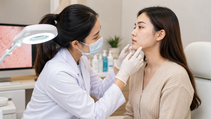 Thăm khám bác sĩ da liễu khi xuất hiện tình trạng kích ứng da