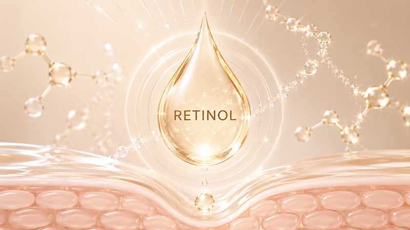 Retinol hỗ trợ kiểm soát tình trạng bít tắc lỗ chân lông