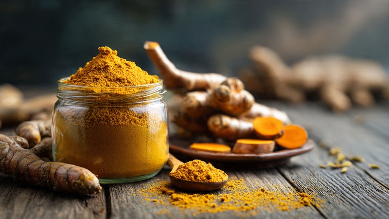 Nghệ chứa hoạt chất curcumin có đặc tính kháng khuẩn, chống viêm và hỗ trợ tái tạo mô da