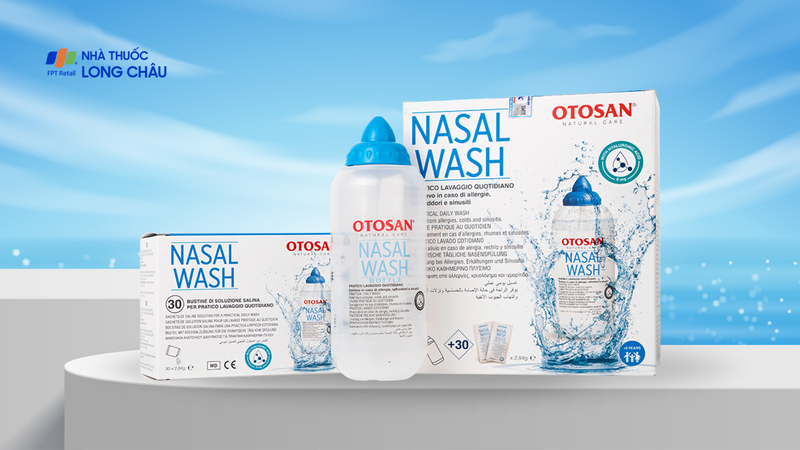 Bộ rửa mũi Otosan Nasal wash Kit