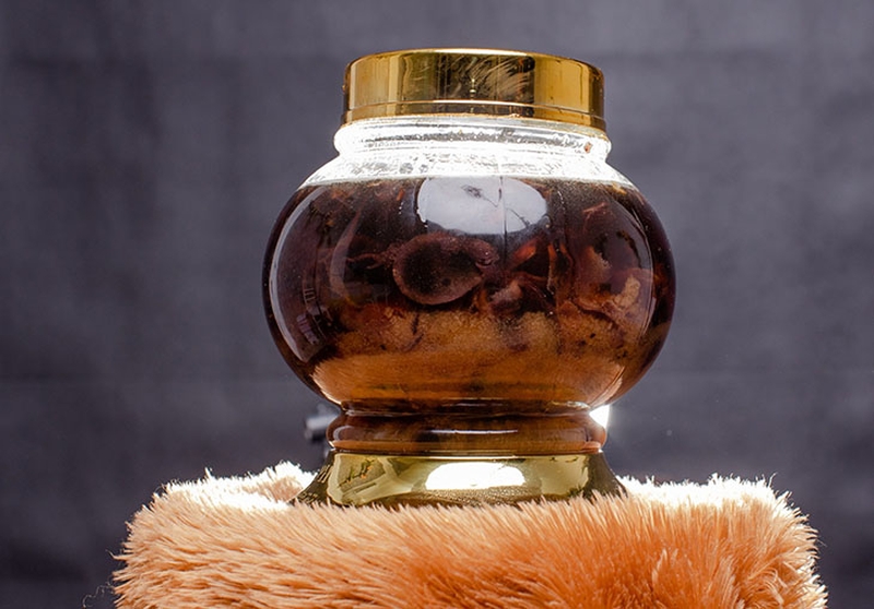 Những công dụng của nấm lim xanh ngâm mật ong.