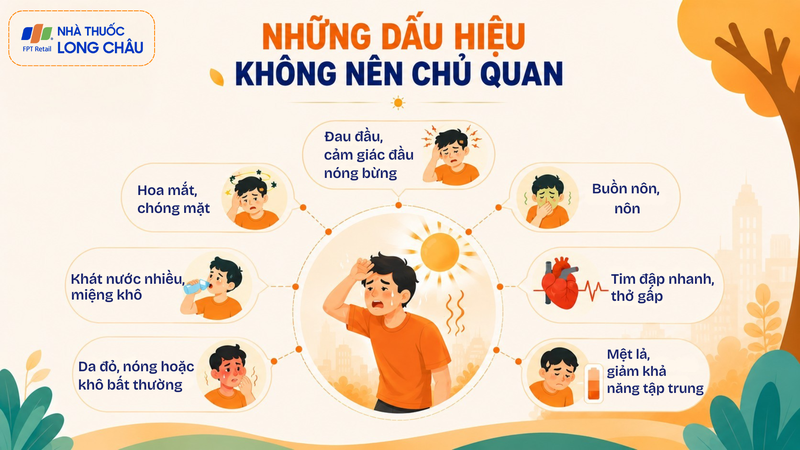 Nhận biết sớm các dấu hiệu cảnh báo giúp giảm nguy cơ sốc nhiệt và biến chứng