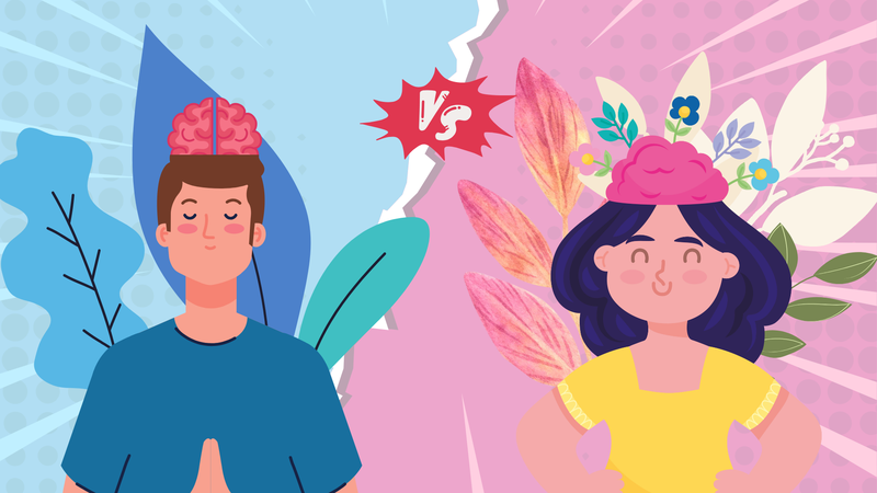 Não đàn ông và não phụ nữ khác nhau như thế nào? 9 sự thật thú vị 1