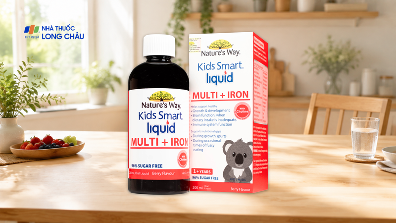 Nature’s Way Kids Smart Liquid Multi + Iron
