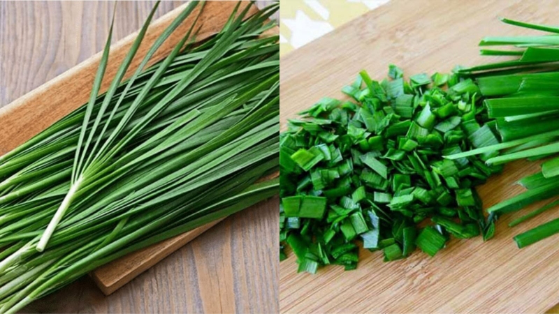 Lá hẹ với các vitamin và khoáng chất thiết yếu có công dụng dược lý, trị ho