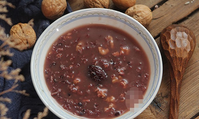 Thành phẩm cháo óc chó kết hợp cá hồi và gạo lứt