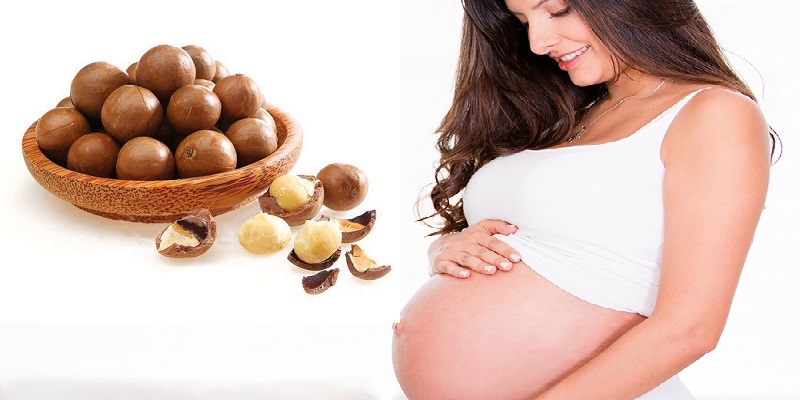 Trong 3 tháng đầu và 3 tháng cuối thai kỳ, mẹ nên ăn hạt macca
