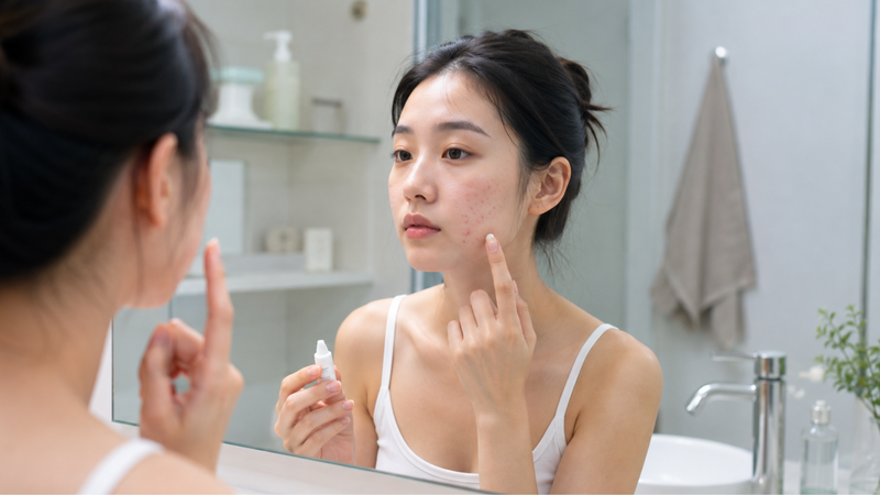 Sản phẩm trị mụn cần được sử dụng đúng lượng và tần suất hướng dẫn