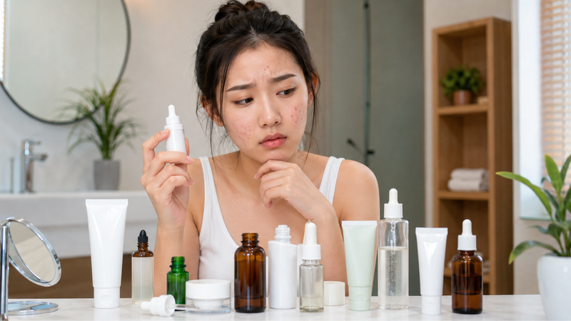 Không nên tự ý kết hợp quá nhiều hoạt chất trị mụn cùng lúc