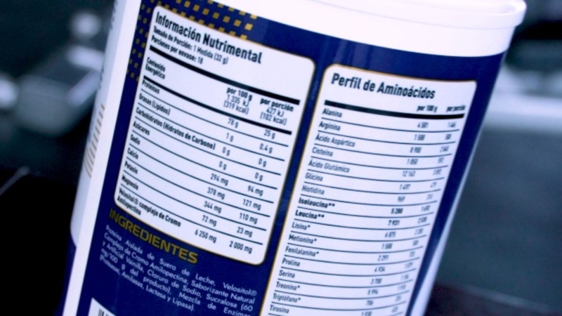 So sánh bảng thành phần dinh dưỡng giữa Whey và BCAA