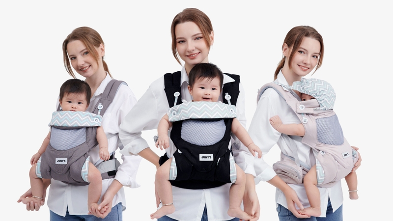 Nên mua địu ngồi hay địu trợ lực tốt hơn? 1