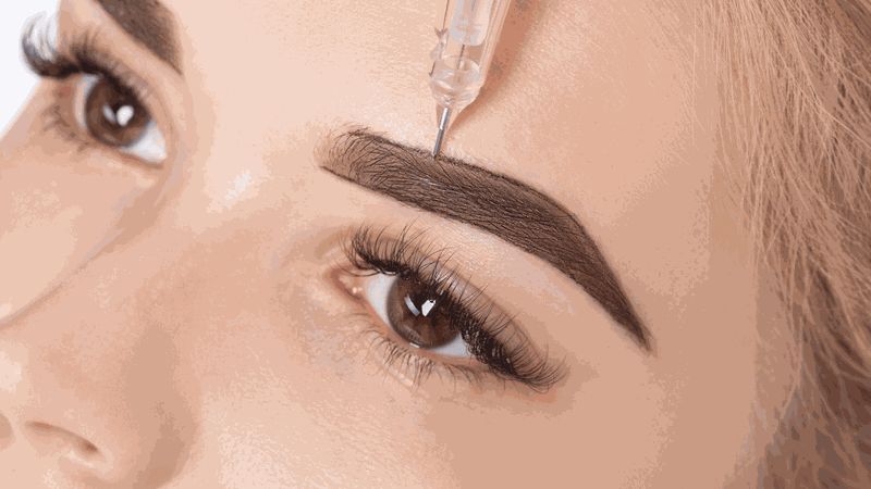 Nên phun tán bột hay thêu lông mày thì đẹp hơn? 1