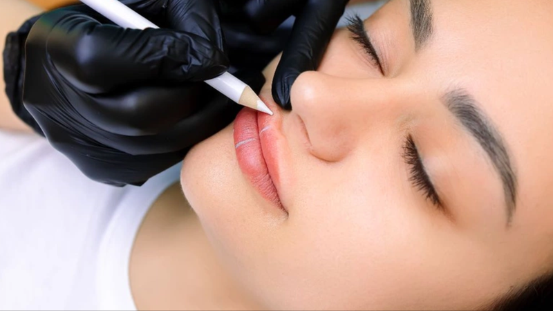 Nên sử dụng vitamin A bôi môi sau khi phun môi không?2