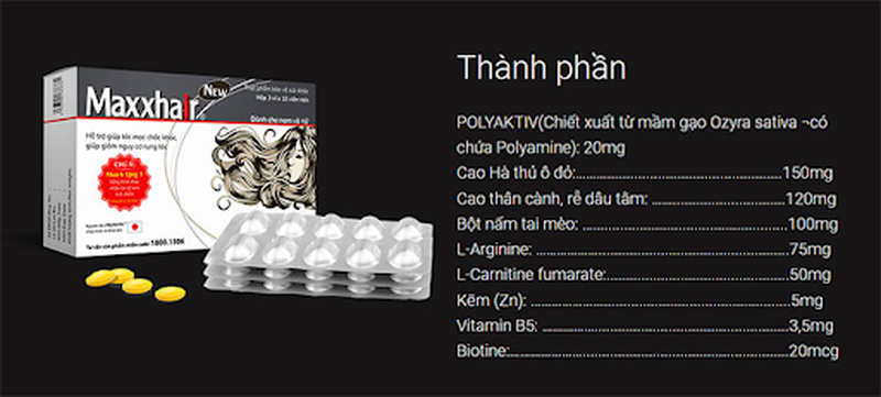 Nên uống maxxhair hay biotin giúp mọc tóc nhanh chóng?