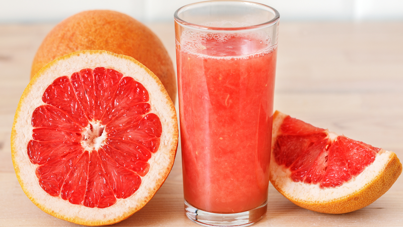 Nước ép bưởi chứa hàm lượng đường cao