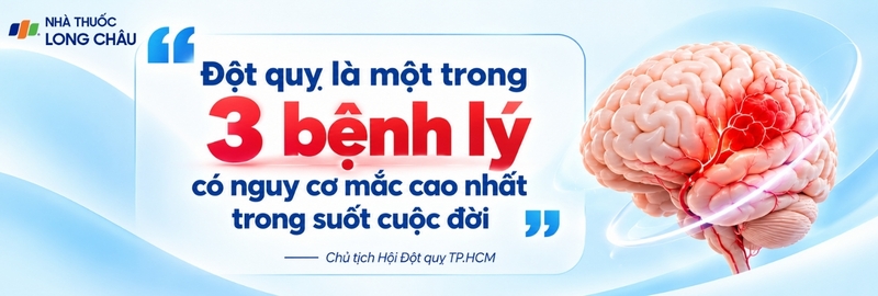 Đột quỵ là một trong những bệnh lý có nguy cơ mắc phải trong suốt cuộc đời