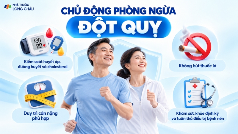 Khám sức khỏe định kỳ và kiểm soát bệnh nền góp phần phòng ngừa đột quỵ