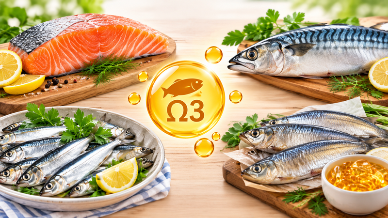 Nên ưu tiên những loại cá giàu chất béo không bão hòa và omega-3