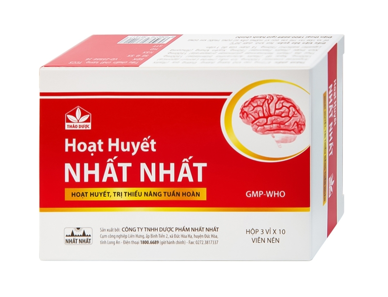 Người bị huyết áp thấp uống Hoạt huyết Nhất Nhất được không?