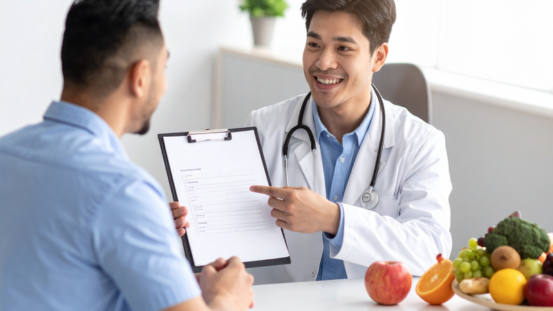 Tham khảo ý kiến chuyên gia dinh dưỡng nếu có kèm các bệnh lý nền