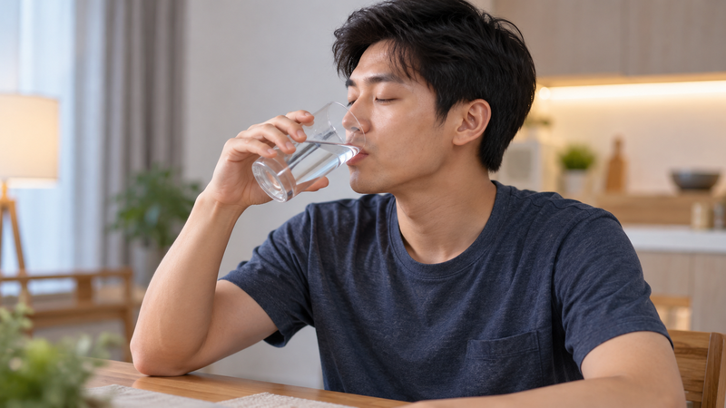Uống nhiều nước trước khi ngủ làm tăng nguy cơ đái dầm